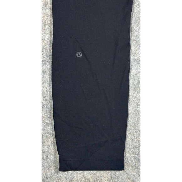 Lululemon On The Fly Pants Women’s 4 Black Relaxed Travel Lounge Drawstring - Picture 4 of 7